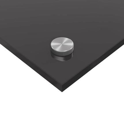 Köksskydd 2 pcs Mörkgrå 120 x 60 cm härdat glas