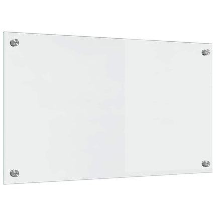 Köksskydd 2 pcs Transparent 70 x 40 cm härdat glas