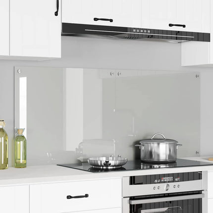 Köksskydd 2 pcs Transparent 70 x 60 cm härdat glas