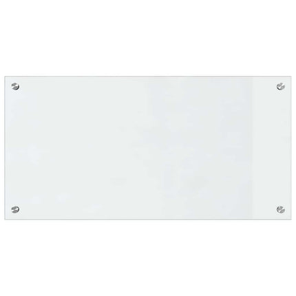 Köksskydd 2 pcs Transparent 80 x 40 cm härdat glas
