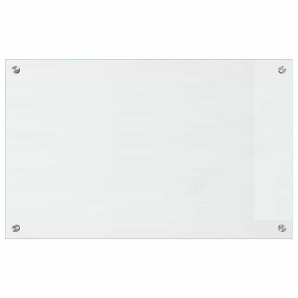 Köksskydd 2 pcs Transparent 80 x 50 cm härdat glas