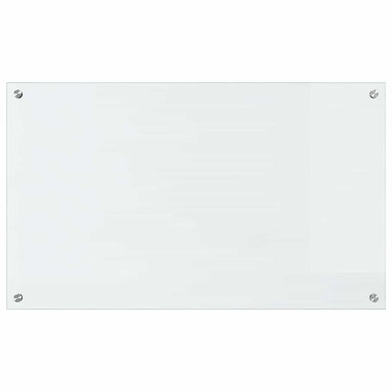Köksskydd 2 st Transparent 100 x 60 cm härdat glas