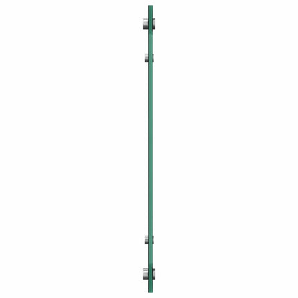 Köksskydd 2 pcs Svart 70 x 50 cm härdat glas