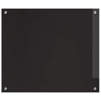 Köksskydd 2 pcs Svart 70 x 60 cm härdat glas