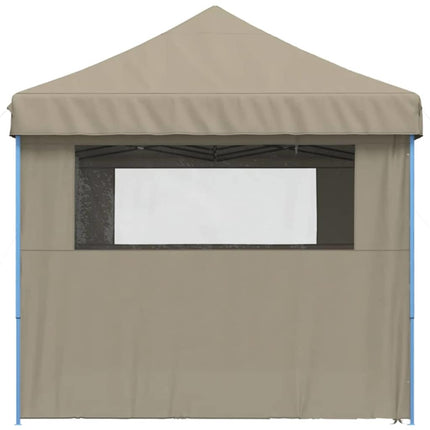 Partytält Pop-up Taupe 580 x 292 x 315 cm Oxford Tyg