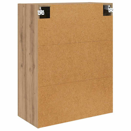 Väggmonterat skåp 2 pcs Artisan Ek 69,5 x 34 x 90 cm