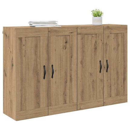 Väggmonterat skåp 2 pcs Artisan Ek 69,5 x 34 x 90 cm