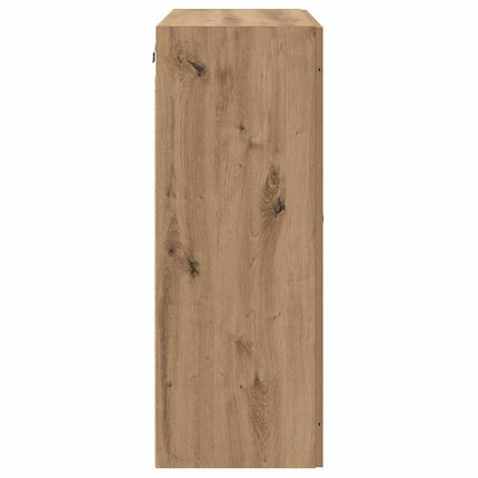 Väggmonterat skåp 2 pcs Artisan Ek 69,5 x 34 x 90 cm
