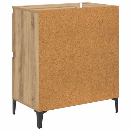 Skåp 2 pcs Artisan Ek 60 x 35 x 70 cm Konstruerat trä