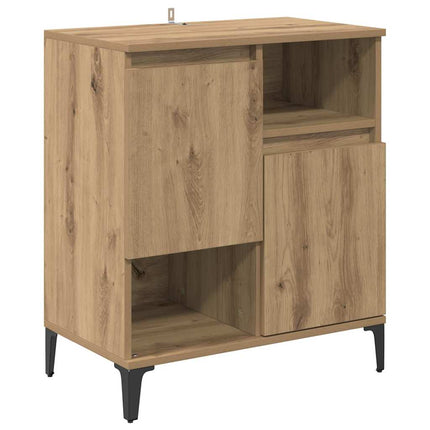 Skåp 3 pcs Artisan Ek 60 x 35 x 70 cm Konstruerat trä