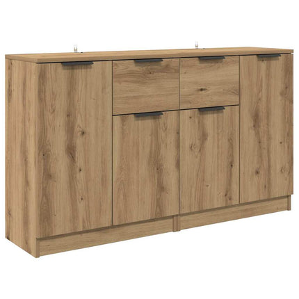 Skåp 2 pcs Artisan Ek 60 x 30 x 70 cm Konstruerat trä