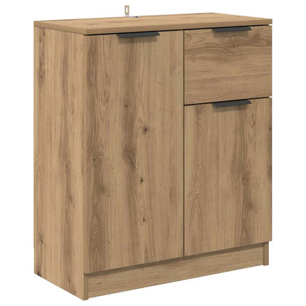 Skåp 2 pcs Artisan Ek 60 x 30 x 70 cm Konstruerat trä