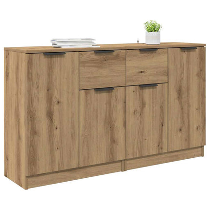 Skåp 2 pcs Artisan Ek 60 x 30 x 70 cm Konstruerat trä