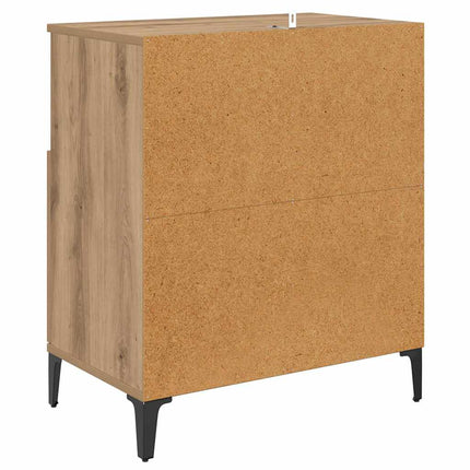 Skåp 2 pcs Artisan Ek 60 x 35 x 70 cm Konstruerat trä