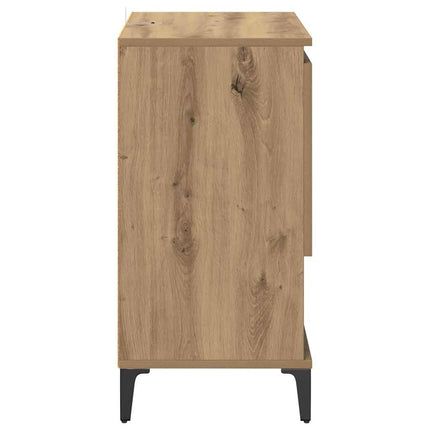 Skåp 2 pcs Artisan Ek 60 x 35 x 70 cm Konstruerat trä