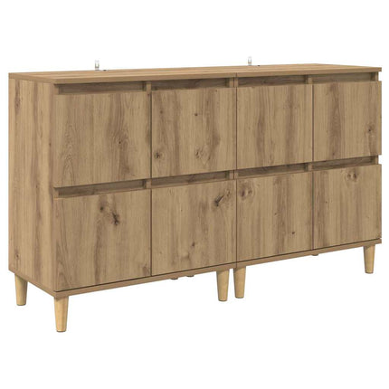 Skåp 2 pcs Artisan Ek 60 x 35 x 70 cm Konstruerat trä