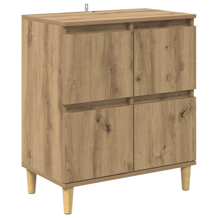 Skåp 2 pcs Artisan Ek 60 x 35 x 70 cm Konstruerat trä