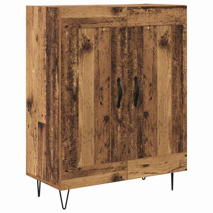 Skåp Gammalt trä 69,5 x 34 x 180 cm Konstruerat trä