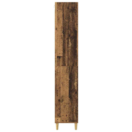 Skåp Gammalt trä 69,5 x 32,5 x 180 cm Konstruerat trä