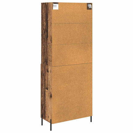 Skåp Gammalt trä 69,5 x 32,5 x 180 cm Konstruerat trä