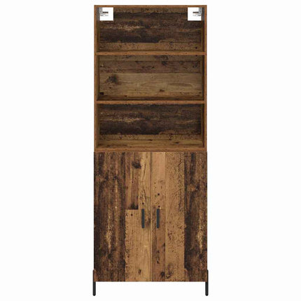 Skåp Gammalt trä 69,5 x 32,5 x 180 cm Konstruerat trä