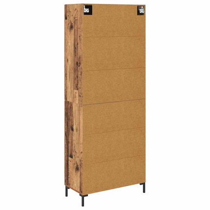 Skåp Gammalt trä 69,5 x 34 x 180 cm Konstruerat trä
