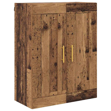 Skåp Gammalt trä 69,5 x 34 x 180 cm Konstruerat trä