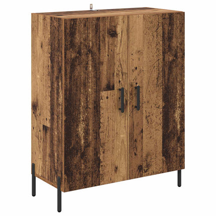 Skåp Gammalt trä 69,5 x 34 x 180 cm Konstruerat trä