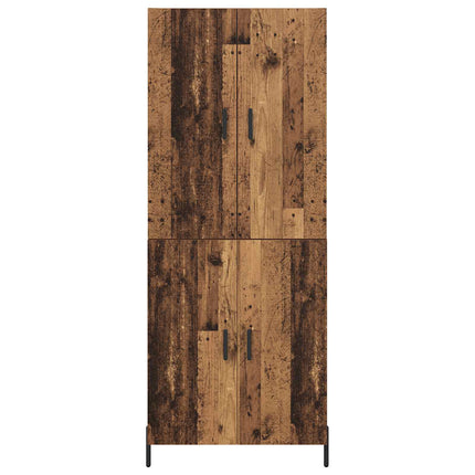 Skåp Gammalt trä 69,5 x 34 x 180 cm Konstruerat trä