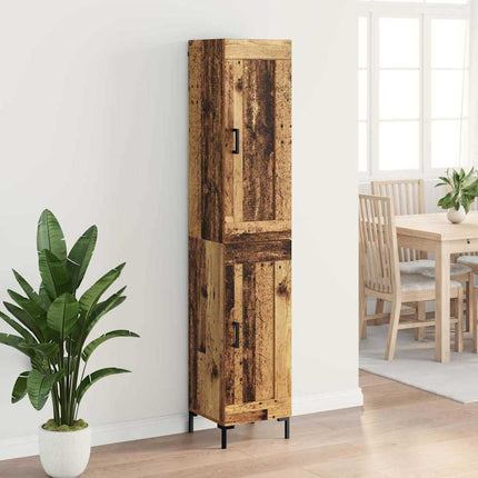 Skåp Gammalt trä 34,5 x 34 x 180 cm Konstruerat trä