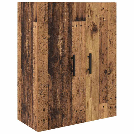 Skåp med låda 2 pcs Gammalt trä 69,5 x 34 x 180 cm