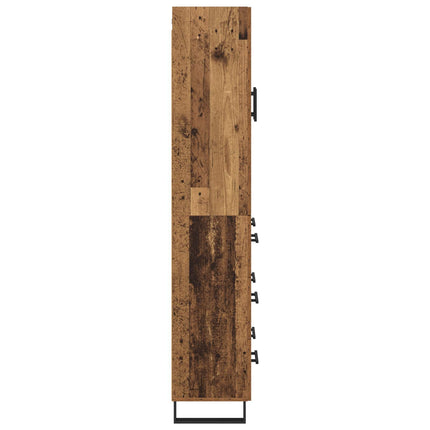 Skåp Gammalt trä 69,5 x 34 x 180 cm Konstruerat trä