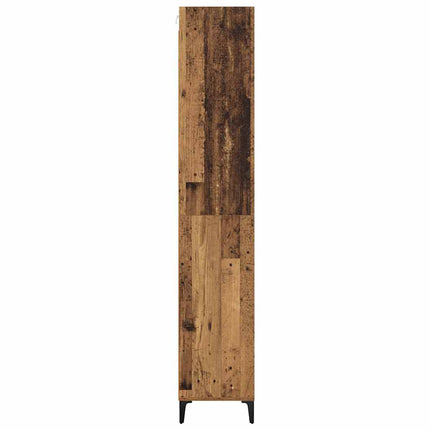 Skåp Gammalt trä 69,5 x 34 x 180 cm Konstruerat trä