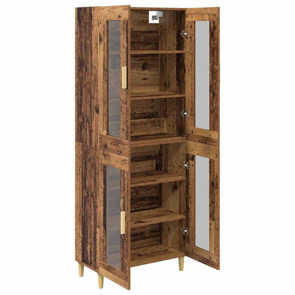 Skåp Gammalt trä 69,5 x 34 x 180 cm Konstruerat trä