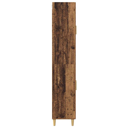 Skåp Gammalt trä 69,5 x 34 x 180 cm Konstruerat trä