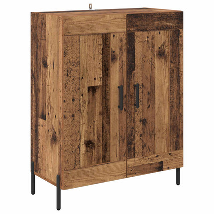 Skåp Gammalt trä 69,5 x 34 x 180 cm Konstruerat trä