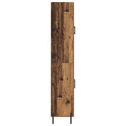 Skåp Gammalt trä 69,5 x 34 x 180 cm Konstruerat trä