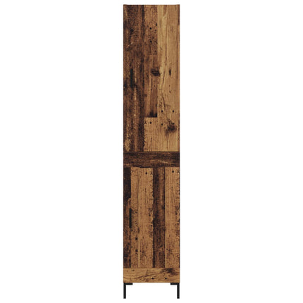 Skåp Gammalt trä 69,5 x 34 x 180 cm Konstruerat trä
