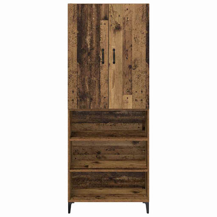 Skåp Gammalt trä 69,5 x 34 x 180 cm Konstruerat trä