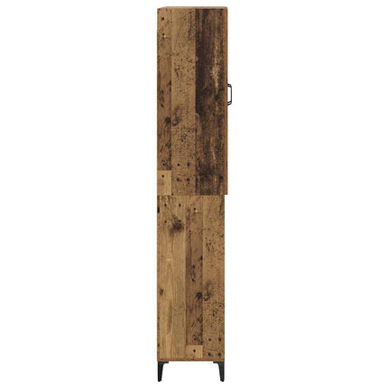 Skåp Gammalt trä 69,5 x 34 x 180 cm Konstruerat trä