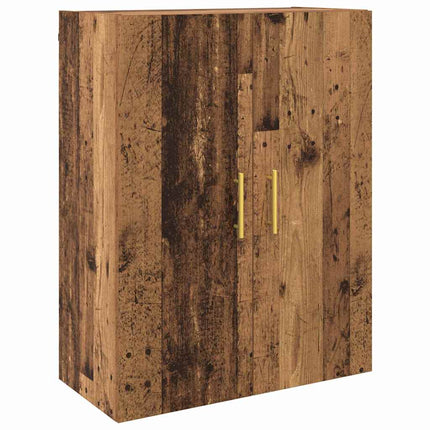 Skåp Gammalt trä 69,5 x 34 x 180 cm Konstruerat trä