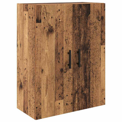 Skåp 2 pcs Gammalt trä 69,5 x 34 x 180 cm