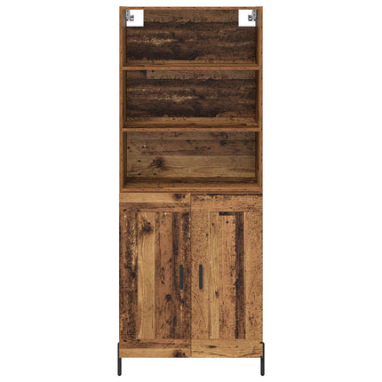 Skåp Gammalt trä 69,5 x 32,5 x 180 cm Konstruerat trä