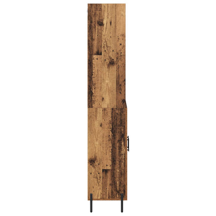 Skåp Gammalt trä 69,5 x 32,5 x 180 cm Konstruerat trä