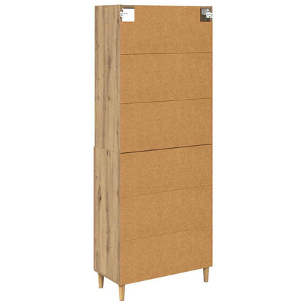 Skåp Artisan Ek 69,5 x 32,5 x 180 cm Konstruerat trä