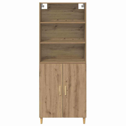 Skåp Artisan Ek 69,5 x 32,5 x 180 cm Konstruerat trä
