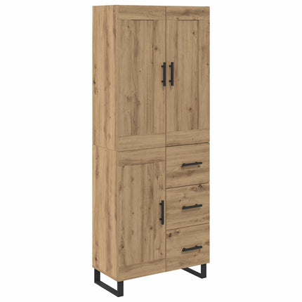 Skåp 2 pcs Artisan Ek 69,5 x 34 x 180 cm Konstruerat trä