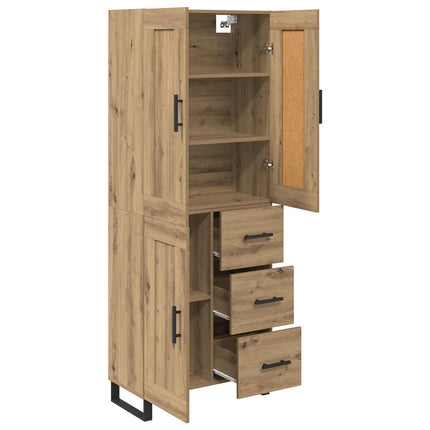 Skåp 2 pcs Artisan Ek 69,5 x 34 x 180 cm Konstruerat trä