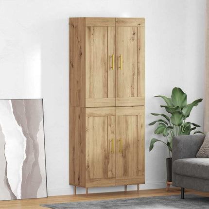 Skåp Artisan Ek 69,5 x 34 x 180 cm Konstruerat trä