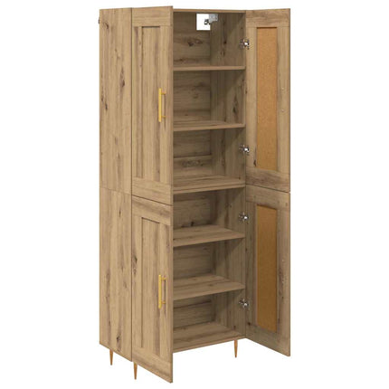 Skåp Artisan Ek 69,5 x 34 x 180 cm Konstruerat trä